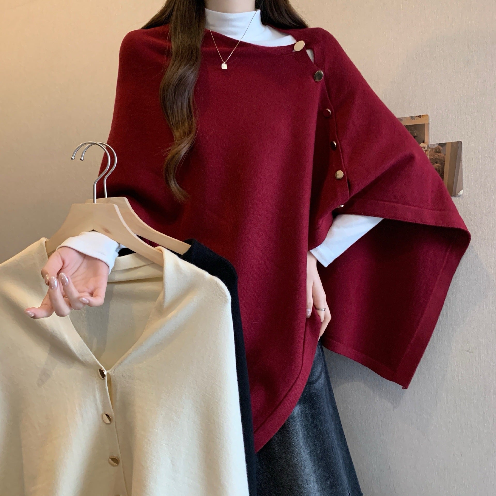 Versatile Relaxed-fit Coat For Women