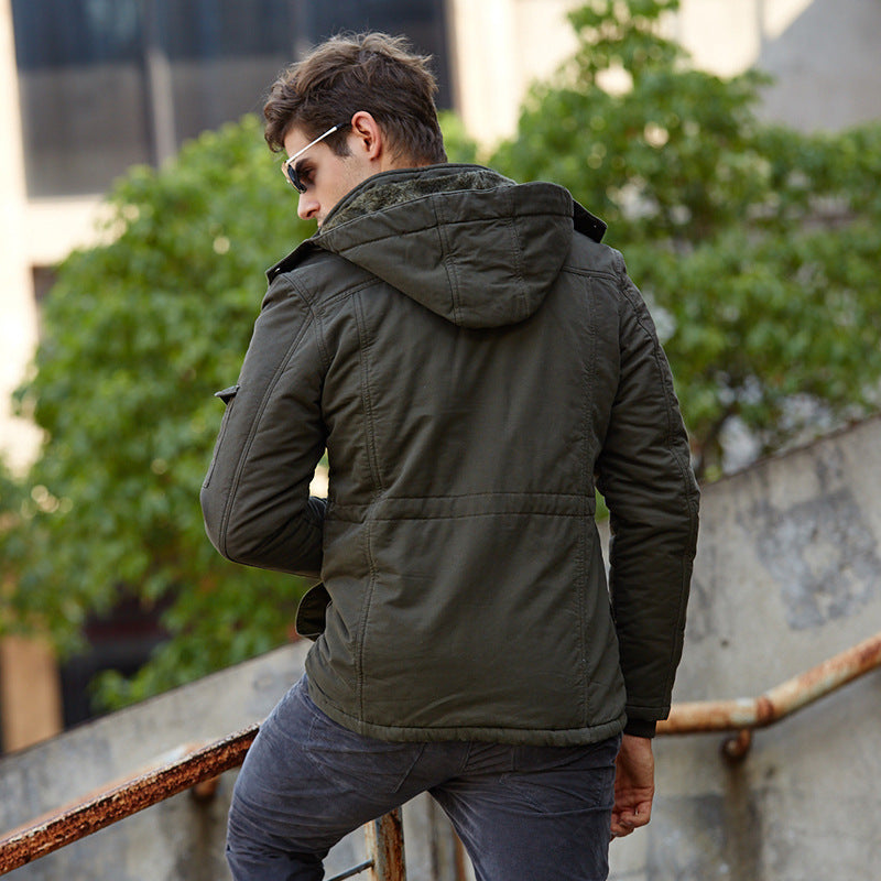 Cashmere and thickened Korean cotton clothes