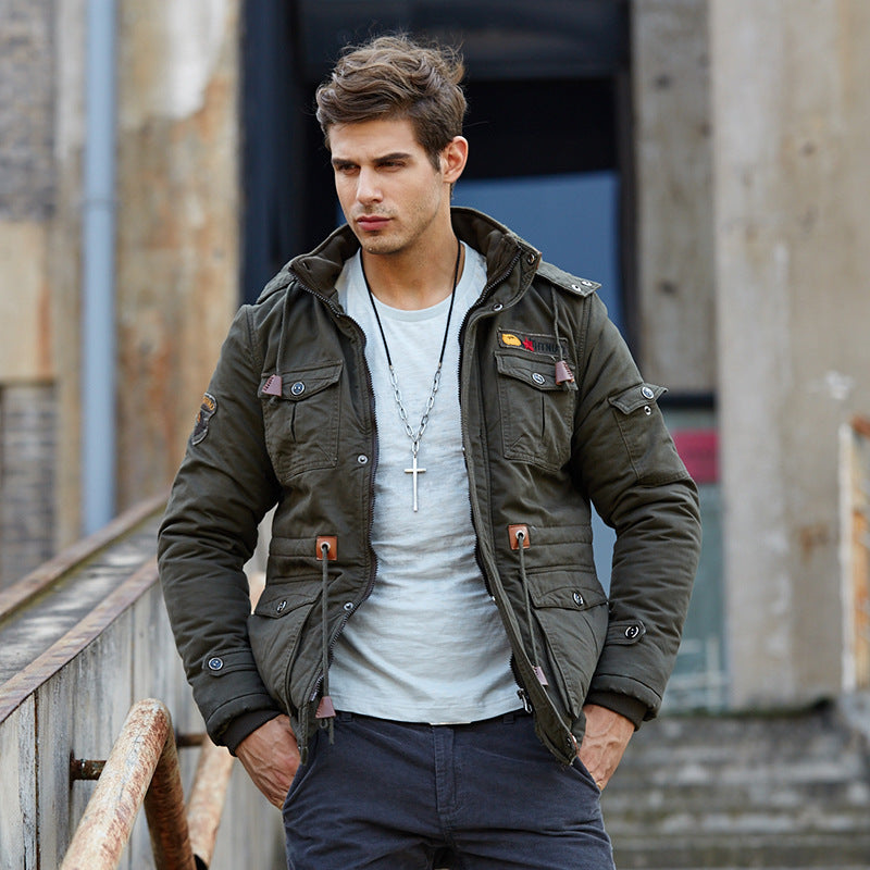 Cashmere and thickened Korean cotton clothes