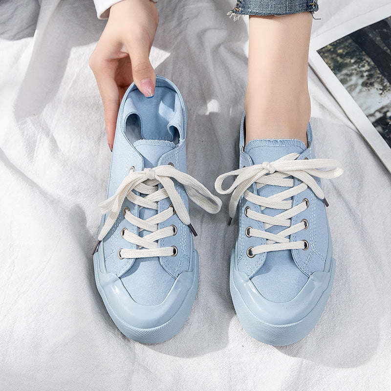Fashion Ladies Low-top Canvas Shoes