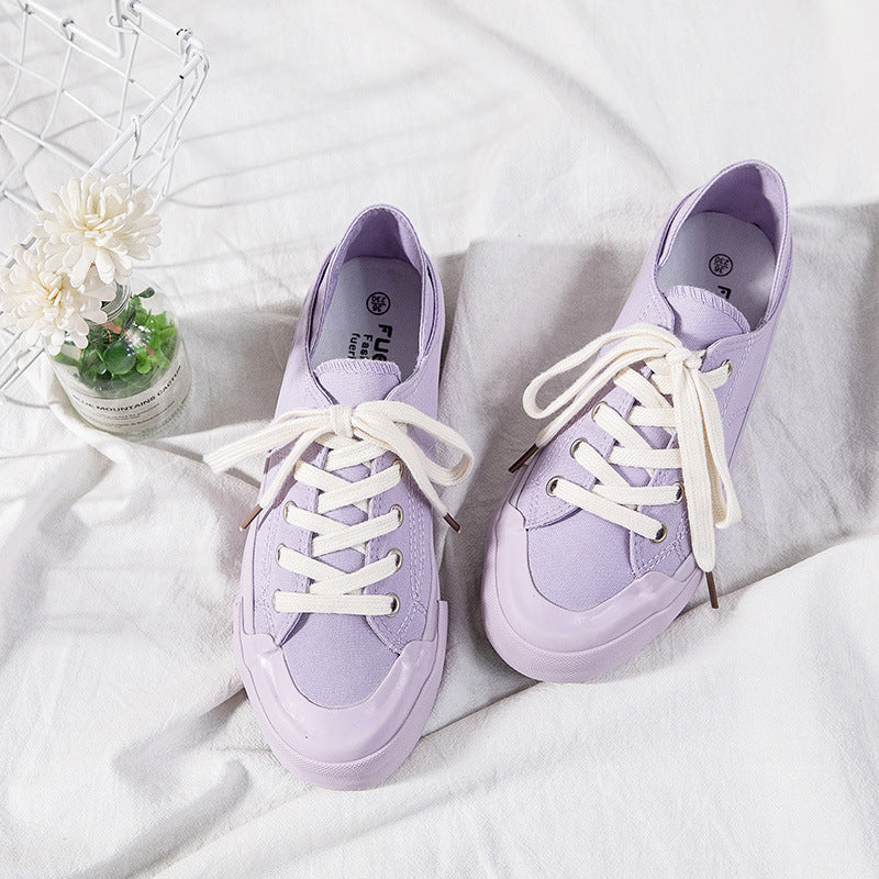 Fashion Ladies Low-top Canvas Shoes