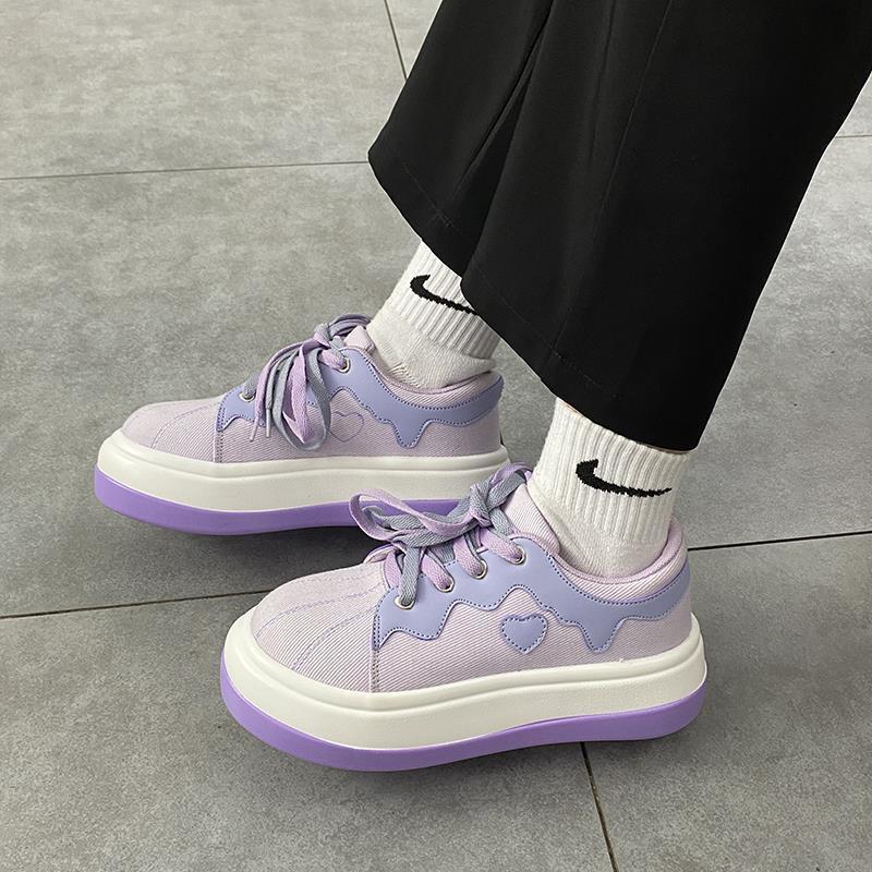 Ladies Fashion Versatile Platform Casual Shoes