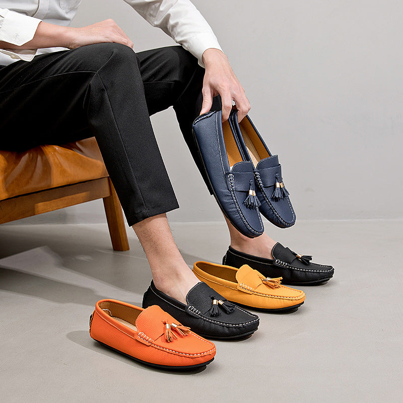 Mens Versatile Trendy Casual Loafer Shoes