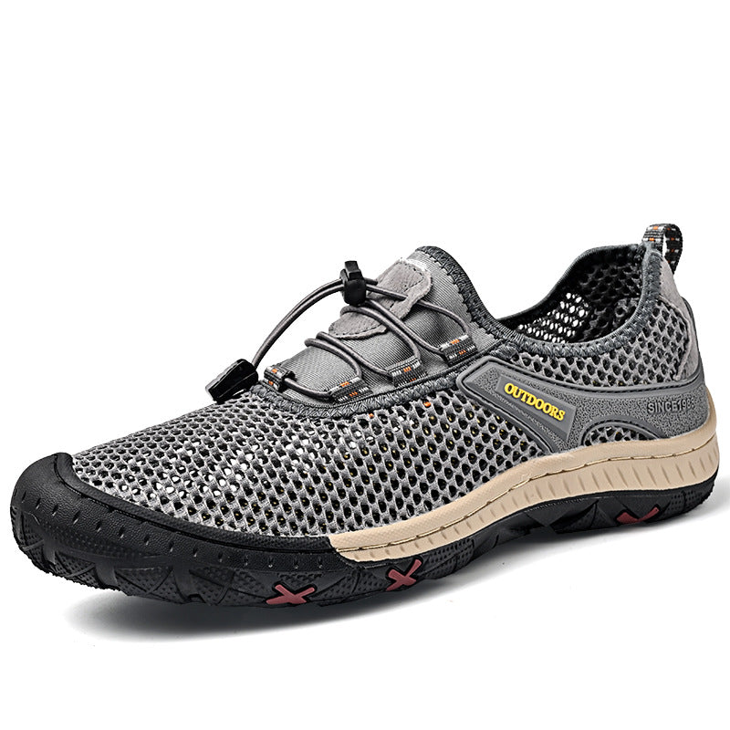Mens Casual Shoes Summer Mesh Shoes Outdoor Footwear