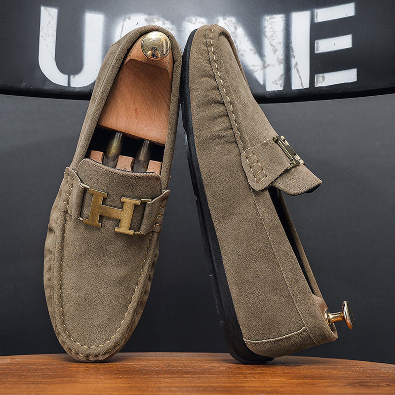 Spring All-Match British-Style Mens Casual Leather Shoes