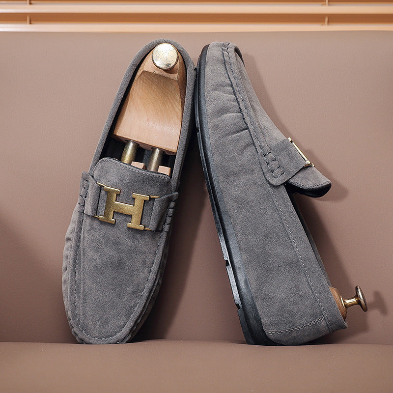 Spring All-Match British-Style Mens Casual Leather Shoes