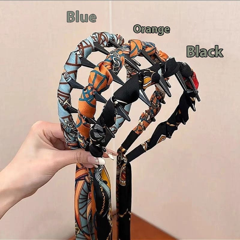 Bow Braided Hair Band For Women