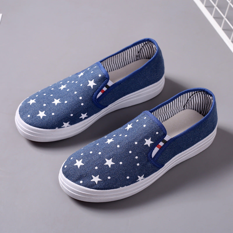 Ladies Fashion Personality Explosive Canvas Shoes