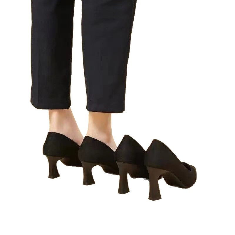 Womens Stylish Pointed-toe High Heels