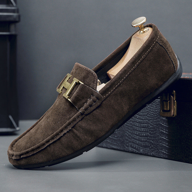 Spring All-Match British-Style Mens Casual Leather Shoes