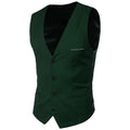 Mens Suit Vest Korean-style Suit Waistcoat