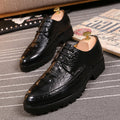 Trendy Mens Casual Height-increasing Shoes British Style