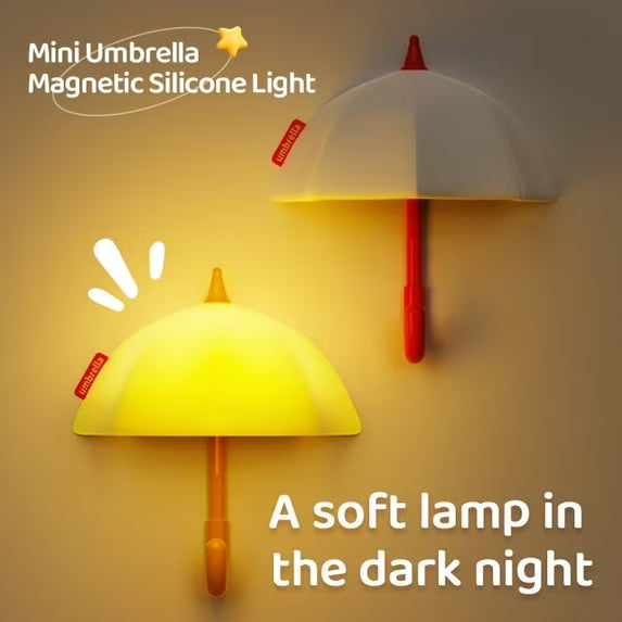 Mini Umbrella Magnetic Silicone Light