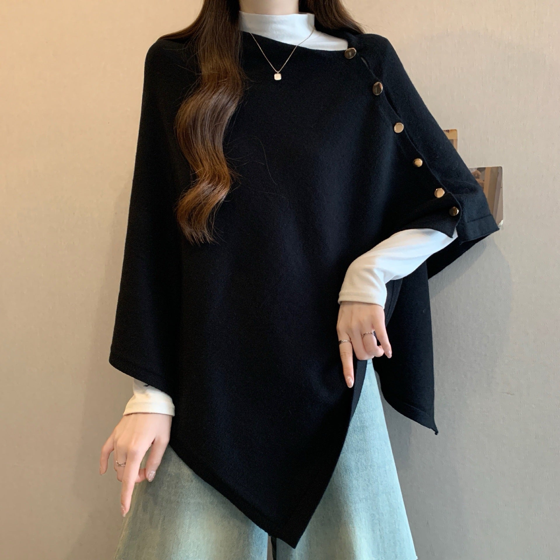 Versatile Relaxed-fit Coat For Women