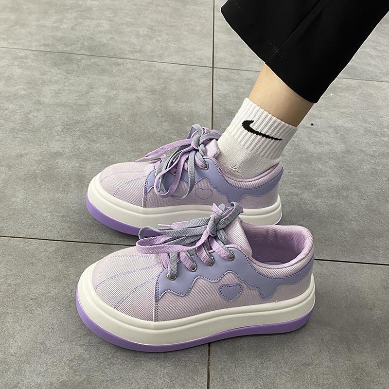 Ladies Fashion Versatile Platform Casual Shoes