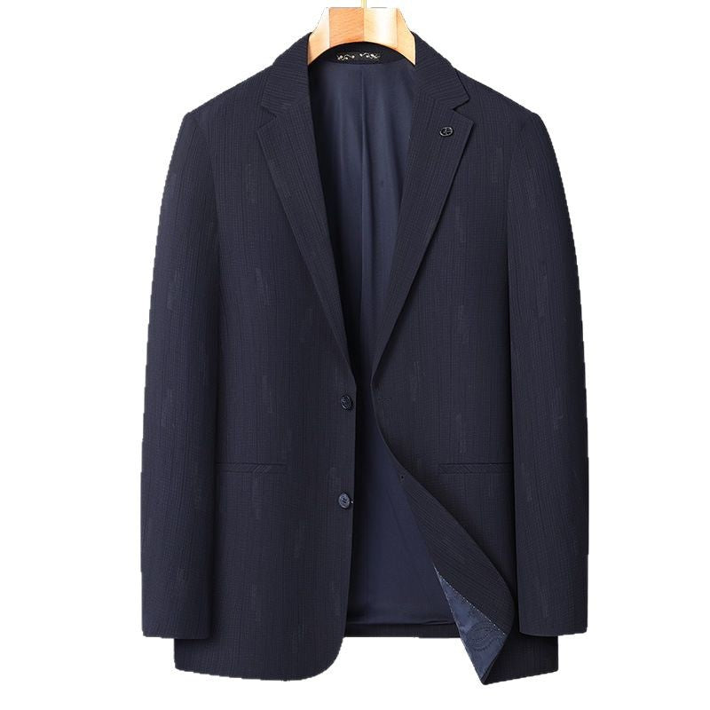 Business Suit Jacket A Minimalist Light-luxury Mens Casual Blazer Thats Both Stylish And Sophisticated