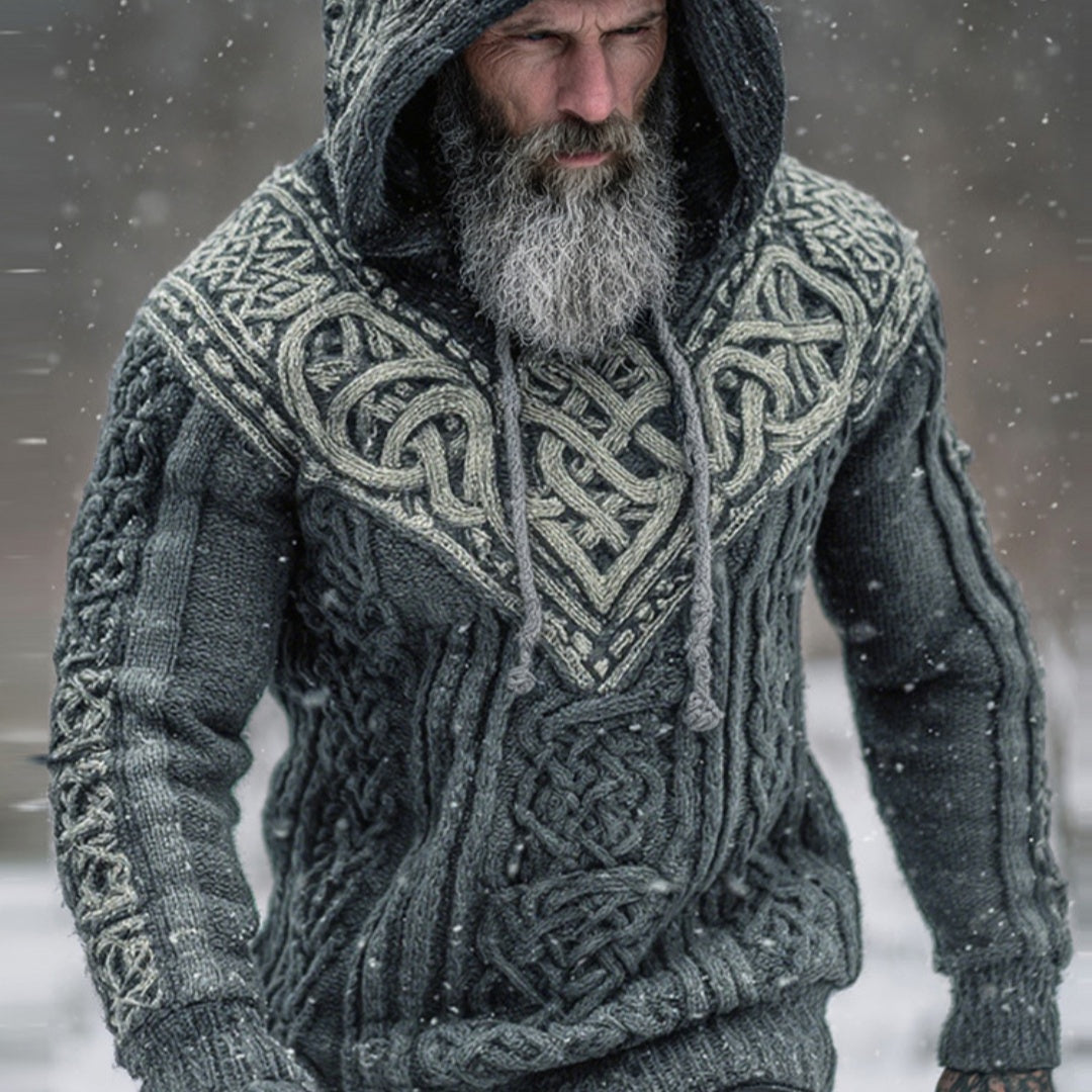 Mens Stylish Standalone Knitted Sweater In European And American Styles