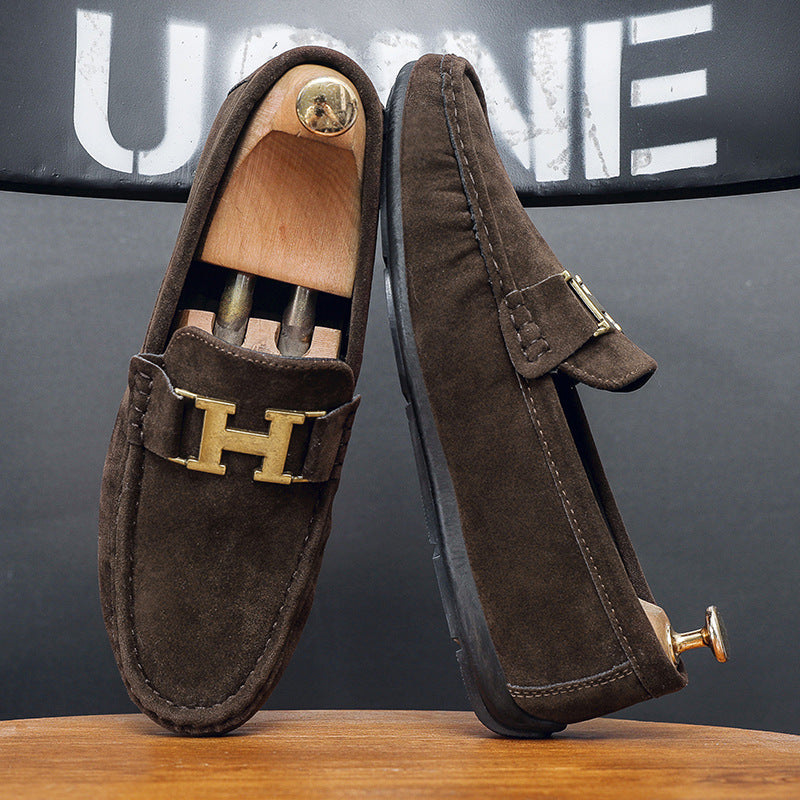 Spring All-Match British-Style Mens Casual Leather Shoes