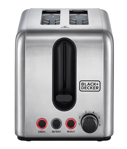 Black + Deckar - Stainless Steel Toaster (ET244-85)