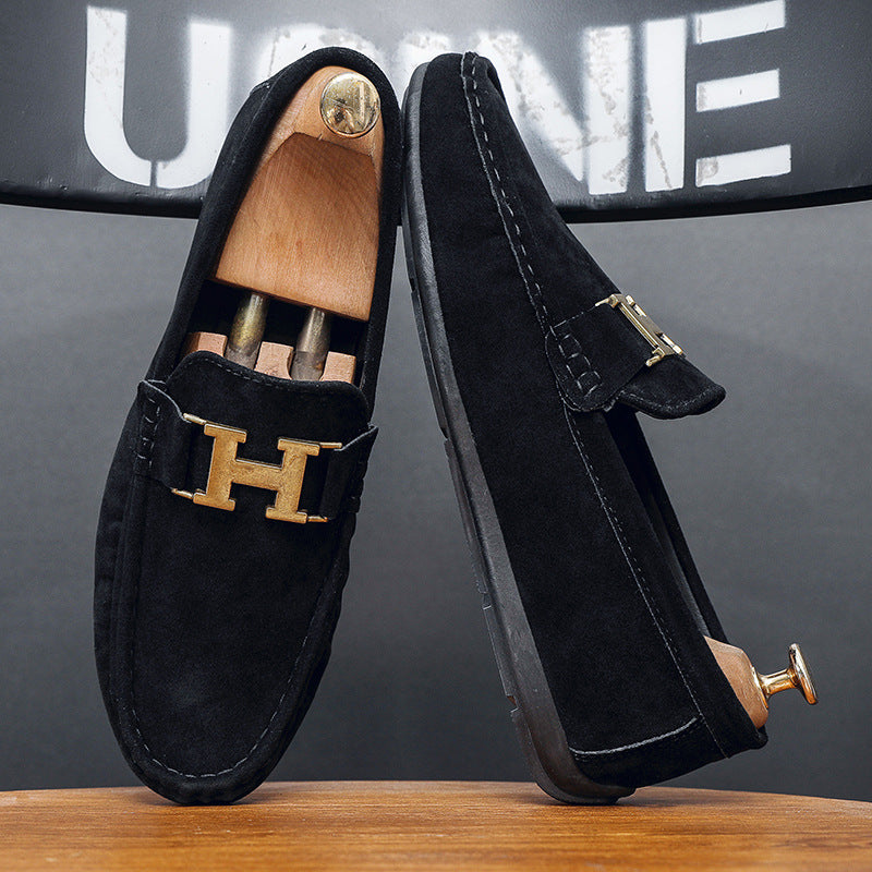 Spring All-Match British-Style Mens Casual Leather Shoes