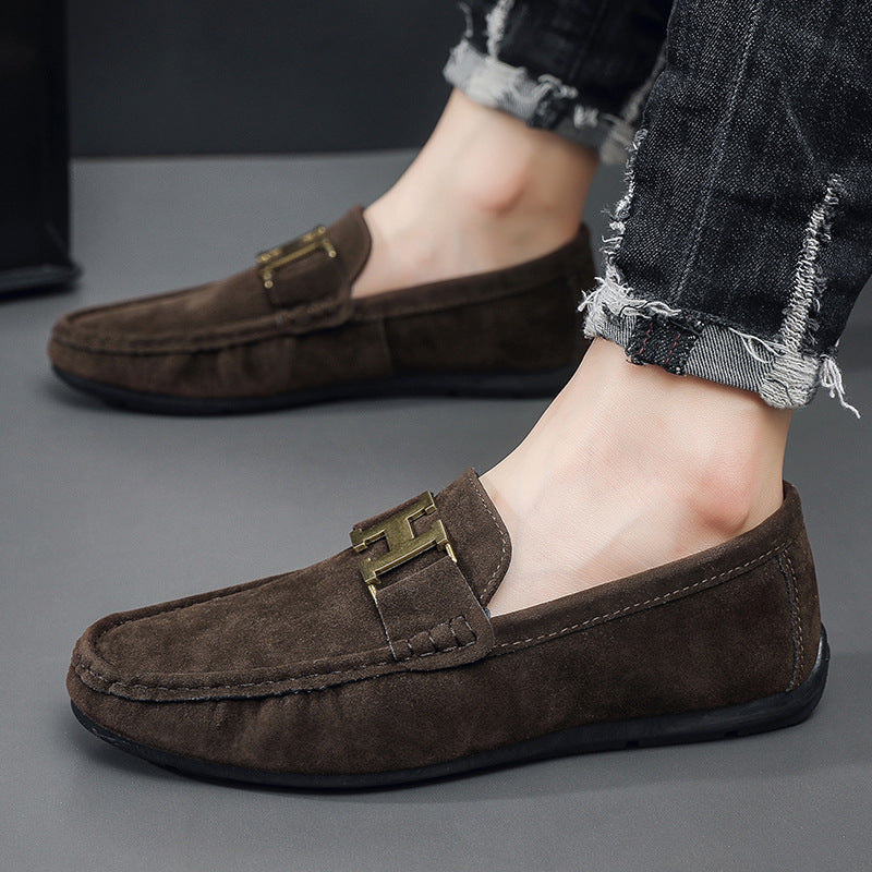 Spring All-Match British-Style Mens Casual Leather Shoes