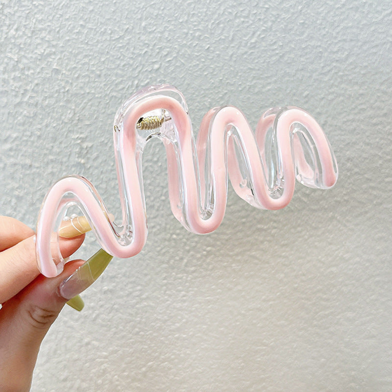 Outing Simple New Oil Dripping Wave Grip