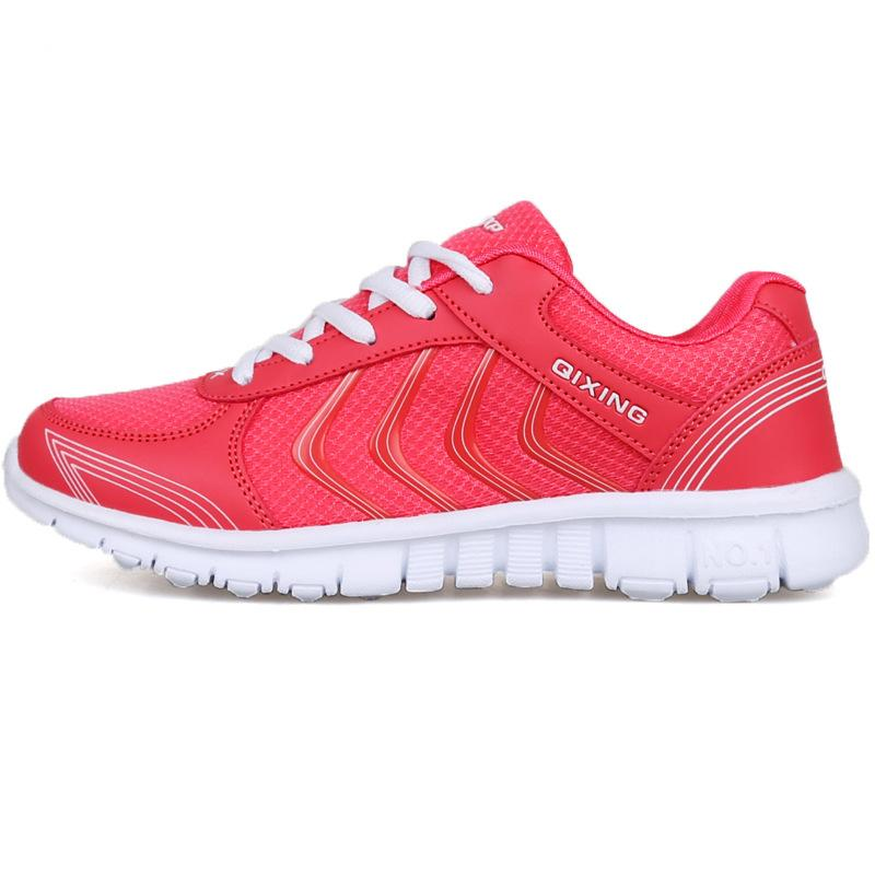 Ladies Running Shoes Ultralight Low-top Casual White Shoes