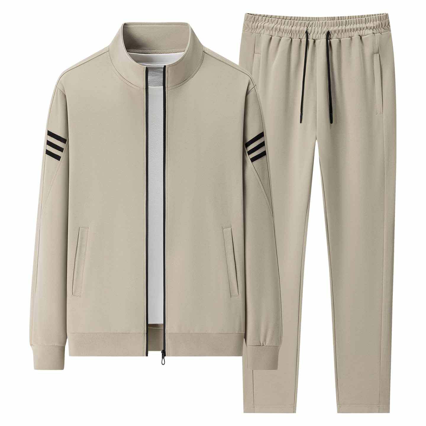 Autumn Winter Casual Cardigan Hoodie And Pants Set