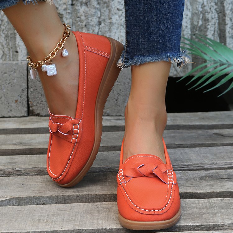 Ladies Fashion Personality Casual Peas Shoes