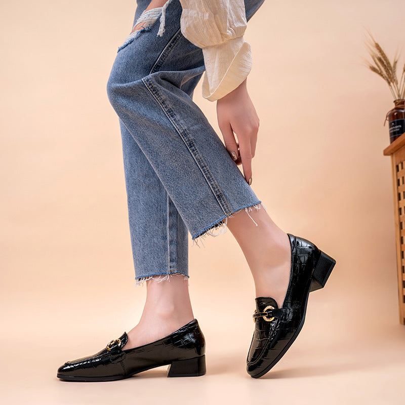 Women's Shoes Genuine Leather Ladies Casual Fashion Shoes