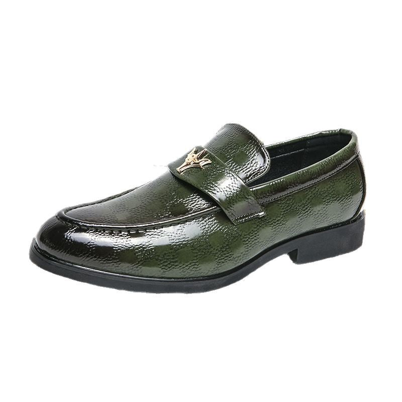 Mens Business Dress Leather Shoes For Summer And Autumn