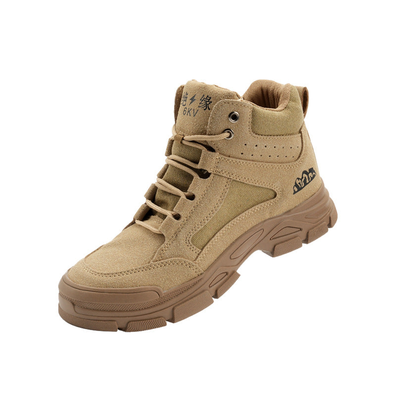 Mens Anti Smashing And Puncture Resistant Safety Shoes