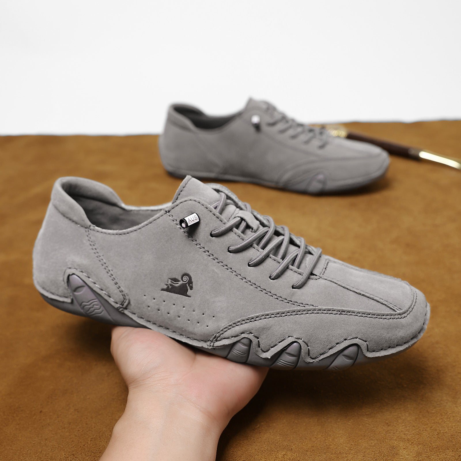 Mens Large-size Low-top Casual Shoes