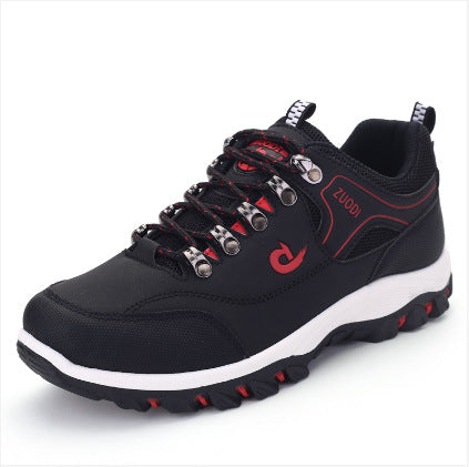 Mens Color-Block Hiking Shoes For Spring And Summer Outdoor Adventures