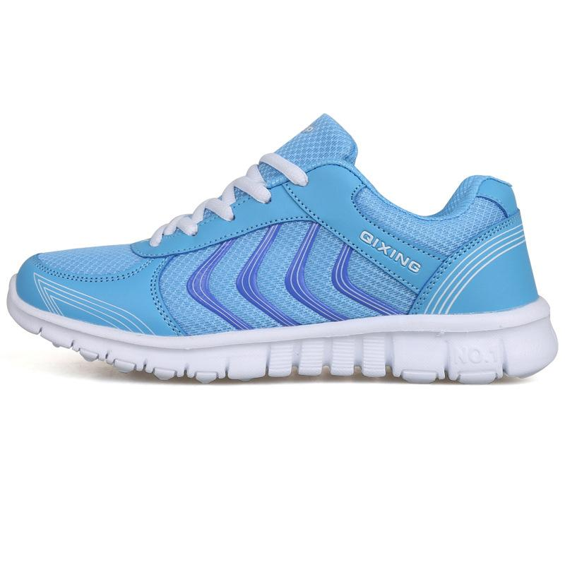 Ladies Running Shoes Ultralight Low-top Casual White Shoes