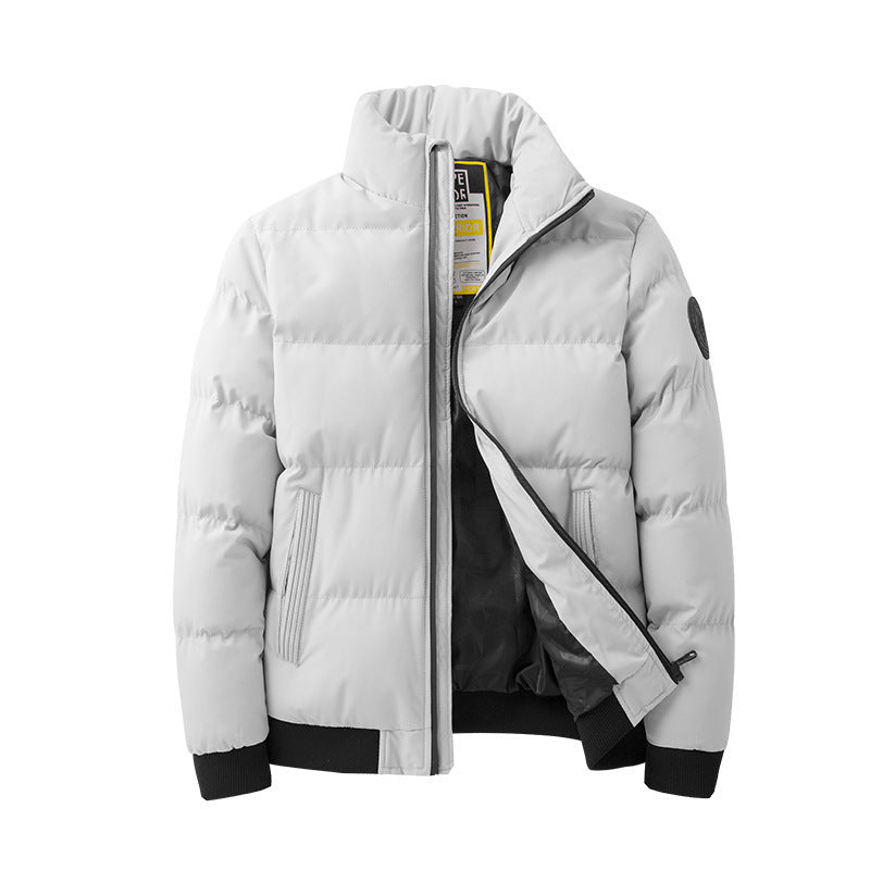 Mens Stylish Casual Padded And Warm Cotton-padded Jacket