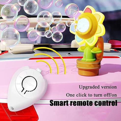 Flower Bubble Machine Toy