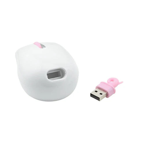 Wireless Silent Mouse Girl Pink Cute Office Mouse